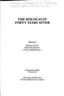 The Holocaust forty years after