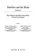 Cover of: Physiological and behavioral effects of food constituents