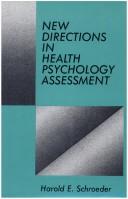 New directions in health psychology assessment