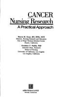 Cover of: Cancer nursing research: a practical approach