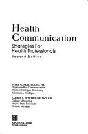 Cover of: Health communication: strategies for health professionals