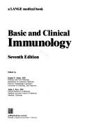 Cover of: Basic and clinical immunology