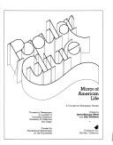 Cover of: Popular culture: mirror of American life