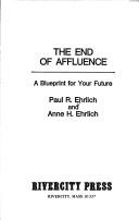 Cover of: The End of Affluence