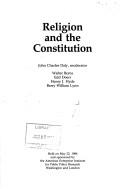 Cover of: Religion and the Constitution (AEI forum)