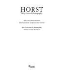 Cover of: Horst