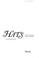 Cover of: Hats: status, style, and glamour