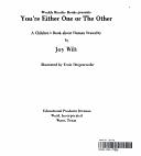 Cover of: You're either one or the other