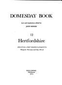 Cover of: Hertfordshire (Domesday Books (Phillimore))