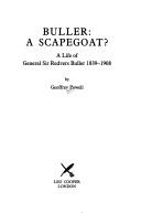 Cover of: Buller : a scapegoat?: a life of General Sir Redvers Buller 1839-1908