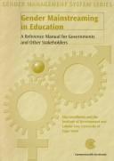 Gender mainstreaming in education : a reference manual for governments and other stakeholders