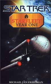 Cover of: Starfleet: Year One by Michael Jan Friedman