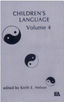 Cover of: Children's language.