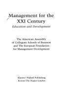 Management for the XXI century : education and development