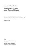 The Indian Ocean as a zone of peace