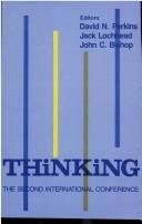 Cover of: Thinking: the second international conference