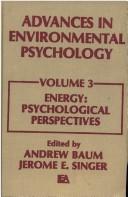 Cover of: Energy: psychological perspectives