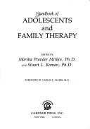 Cover of: Handbook of adolescents and family therapy