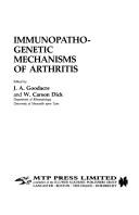 Immunopathogenic mechanisms of arthritis