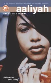 Cover of: Aaliyah : More Than a Woman