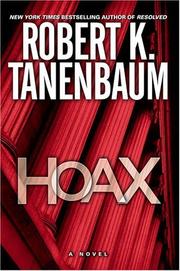 Cover of: Hoax: A Novel (Tanenbaum, Robert) (Tanenbaum, Robert)
