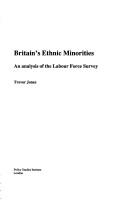 Britain's ethnic minorities : an analysis of the Labour Force Survey