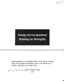 Design for co-operation - building on strengths : papers presented at the Weekend School of the County Libraries Group of the Library Association, held at the University of Warwick, 30th March to 2nd 