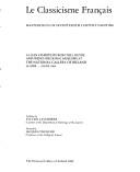 Le classicisme français : Masterpieces of Seventeenth Century Painting : a loan exhibition from the Louvre and French regional museums at the National Gallery of Ireland : 30 April-9 June 1985