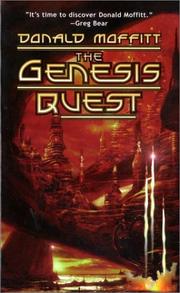 Cover of: The Genesis quest by Donald Moffitt