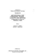 Cover of: Occupational and industrial hygiene: concepts and methods : a symposium in honor of Theodore F. Hatch