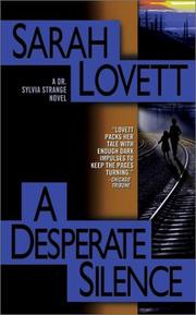 A desperate silence by Sarah Lovett, Sarah Lovett