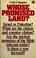 Cover of: Whose Promised Land?