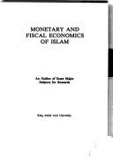 Monetary and fiscal economics of Islam : an outline of some major subjects for research