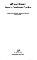African energy issues in planning and practice