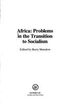 Cover of: Africa: problems in the transition to socialism
