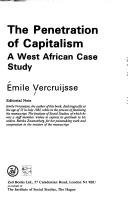 The penetration of capitalism : a West African case study