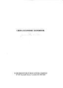 China economic handbook