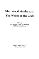Cover of: Sherwood Anderson, the writer at his craft