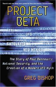 Cover of: Project Beta: The Story of Paul Bennewitz, National Security, and the Creation of a Modern UFO Myth