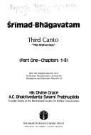 Cover of: Srimad Bhagavatam: Third Canto, 1
