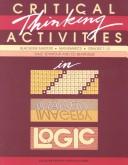 Cover of: Critical Thinking Activities in Patterns, Imagery, Logic