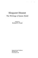 Cover of: Eloquent Dissent: The Writings of James Sledd