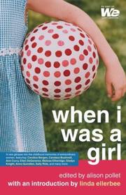 Cover of: When I was a girl
