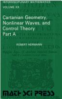 Cover of: Cartanian geometry, nonlinear waves, and control theory