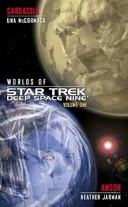 Cover of: Cardassia and Andor: Worlds of Star Trek: Deep Space Nine, Volume One