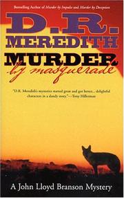 Cover of: Murder By Masquerade (Murder by)