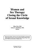 Cover of: Women and Sex Therapy: Closing the Circle of Sexual Knowledge