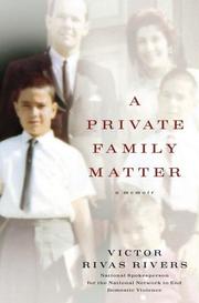 Cover of: A Private Family Matter by Victor Rivas Rivers