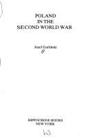 Cover of: Poland in the Second World War