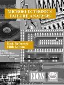 Cover of: Microelectronics Failure Analysis Desk Reference by Electronic Device Failure Analysis Society